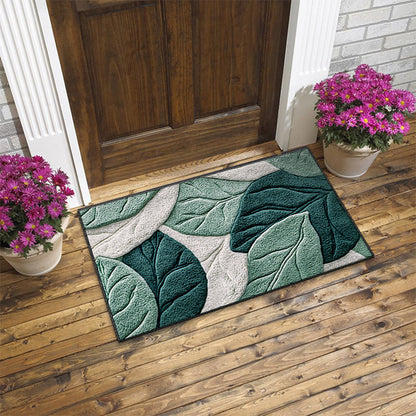Künstlerisches Florales Design Fußmatte