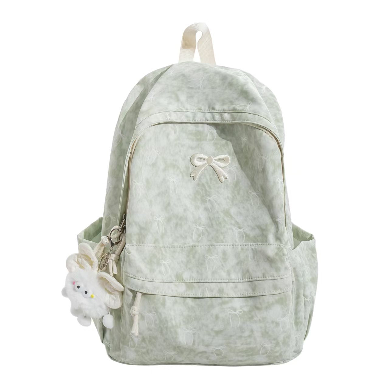 Rucksack mit Verspieltem Schleifen-Design und Praktischen Fächern Brehn
