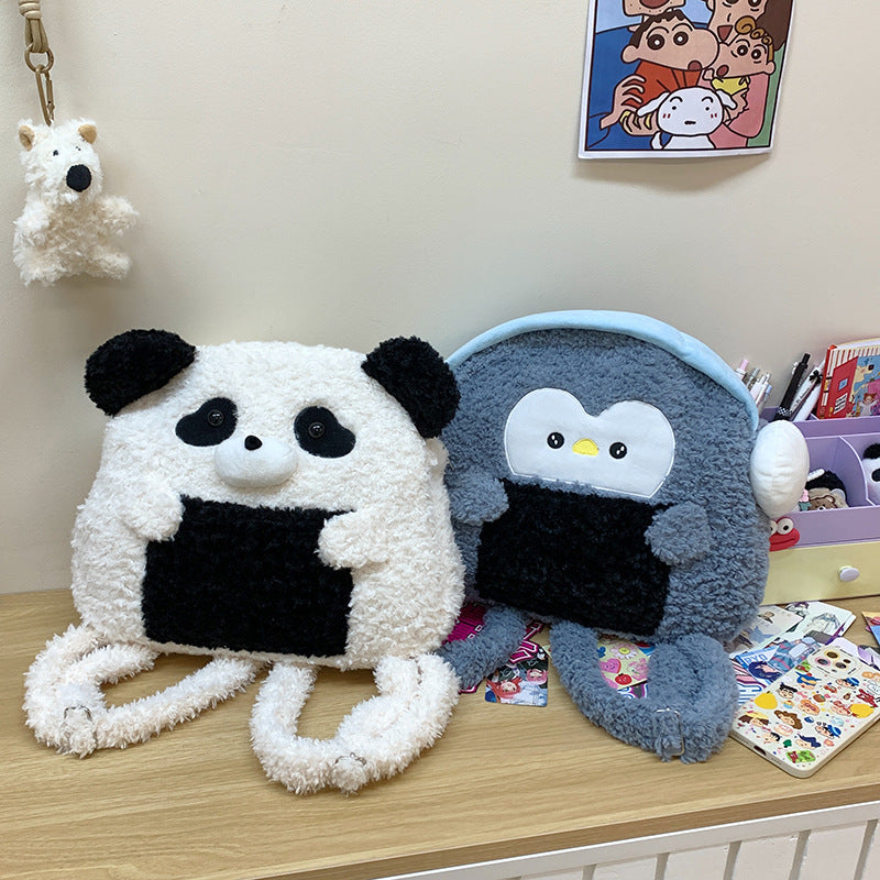 Plüsch Tasche Im Pinguin-Design Brehn