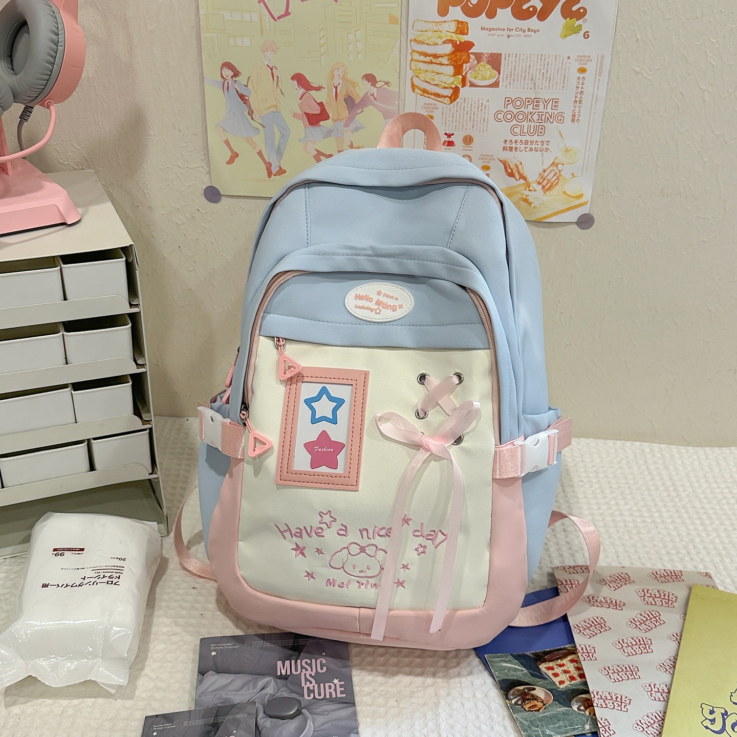 Verspielt Multi-Taschen Rucksack Brehn