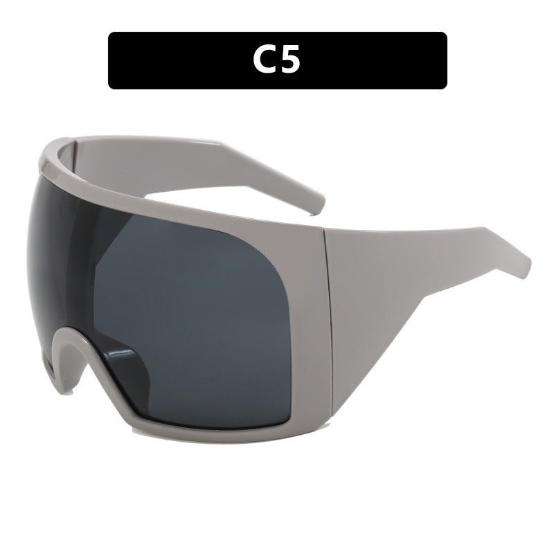 Damen Sportliche Sonnenbrille mit aerodynamischem Design Brehn