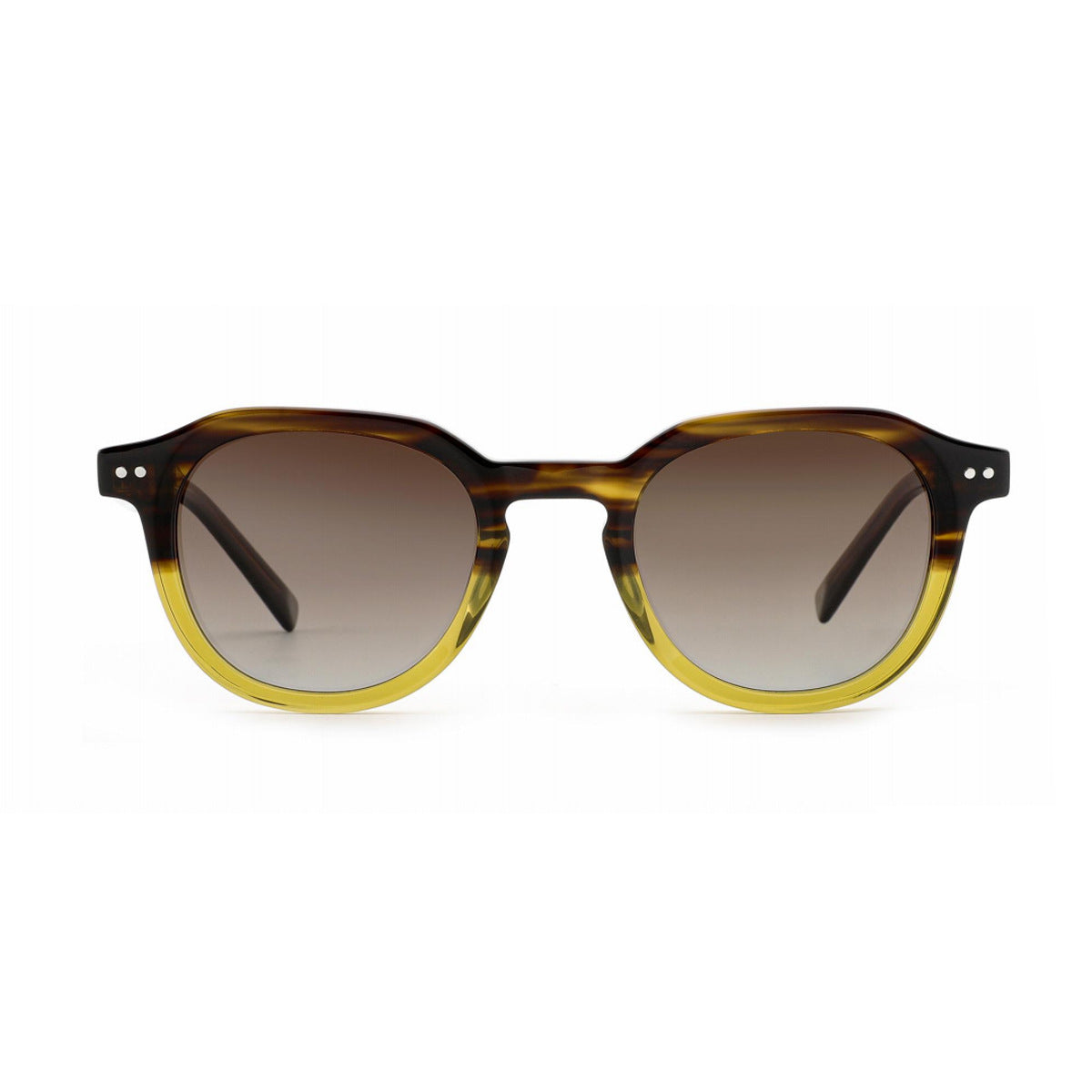 Damen stylische Sonnenbrille mit markantem Design Brehn