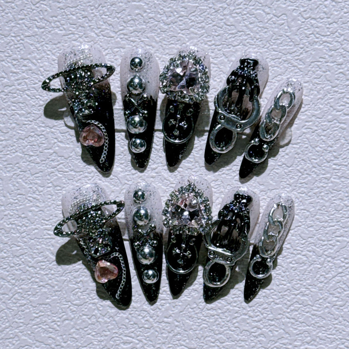 Glamouröse Nagelkunst Verlängerungen