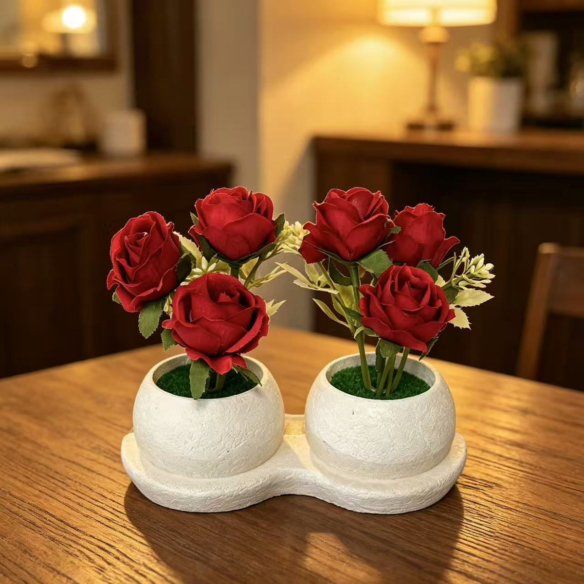 Elegante Blumenpflanzanordnung