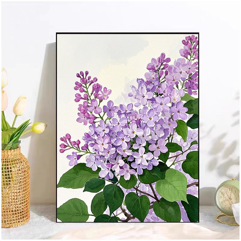 Floral Aquarell Leinwand Kunst-Druck Brehn