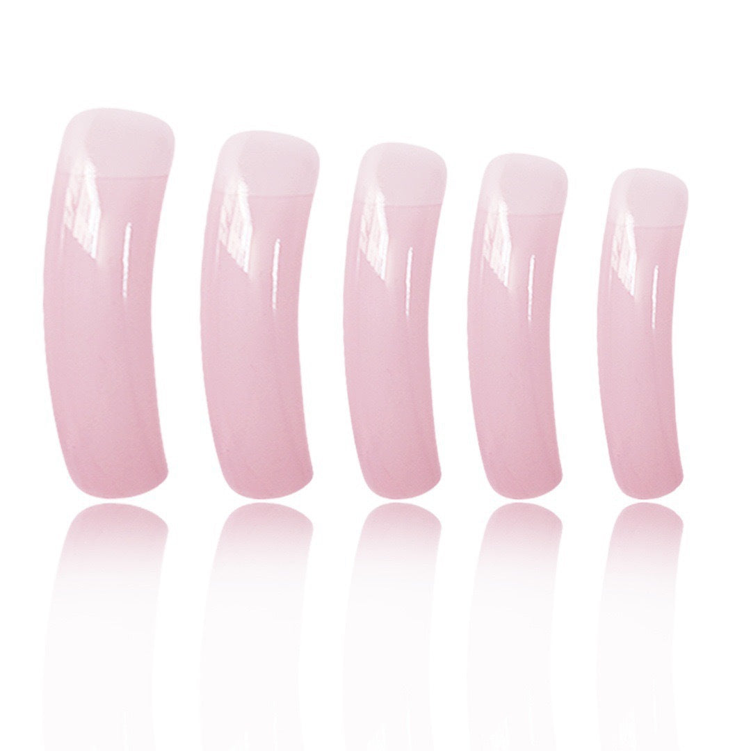 Premium Lange Transparente Press-On Nagelverlängerungen Brehn