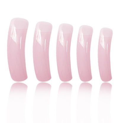 Premium Lange Transparente Press-On Nagelverlängerungen Brehn