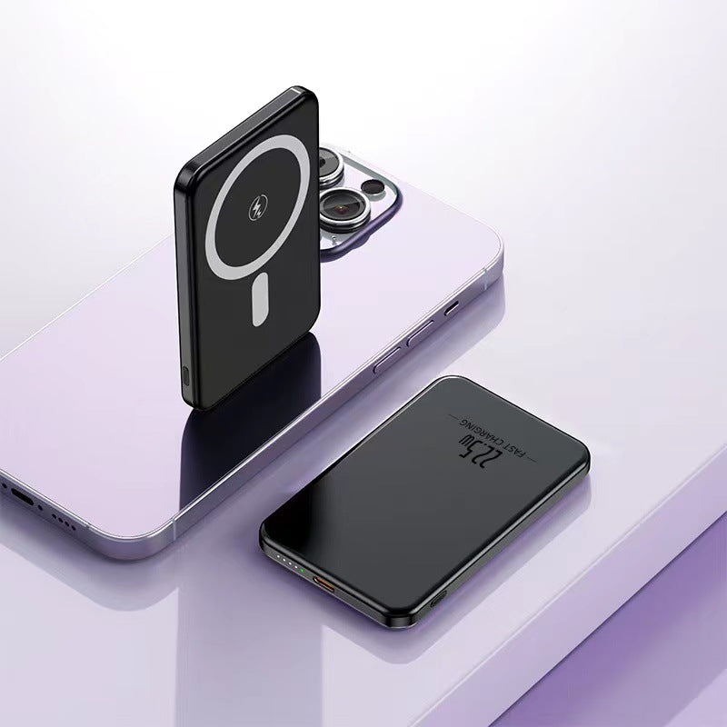 Magnetische Powerbank mit Schnellladefunktion Brehn