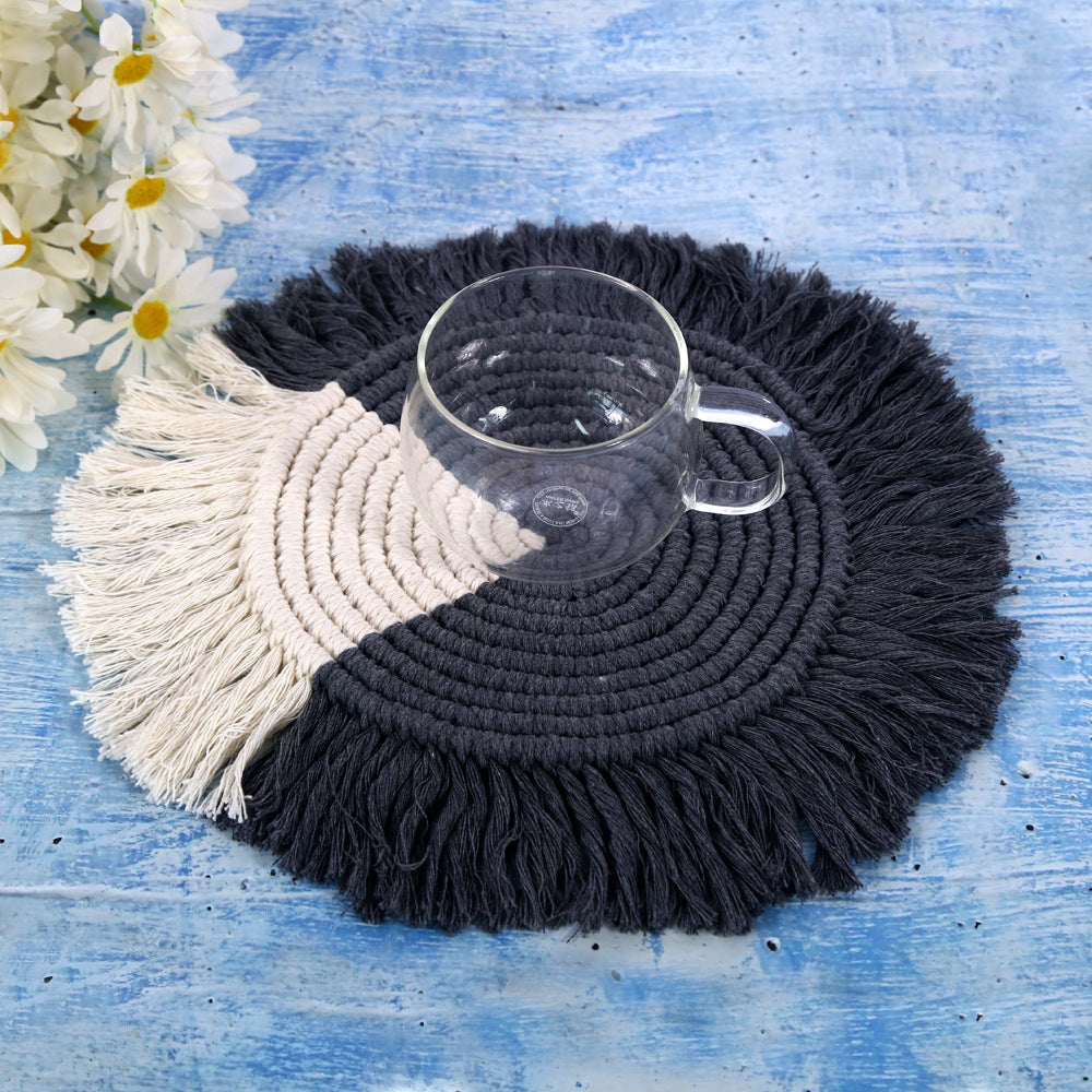 Macramé Dekorative Runde Wandkunst