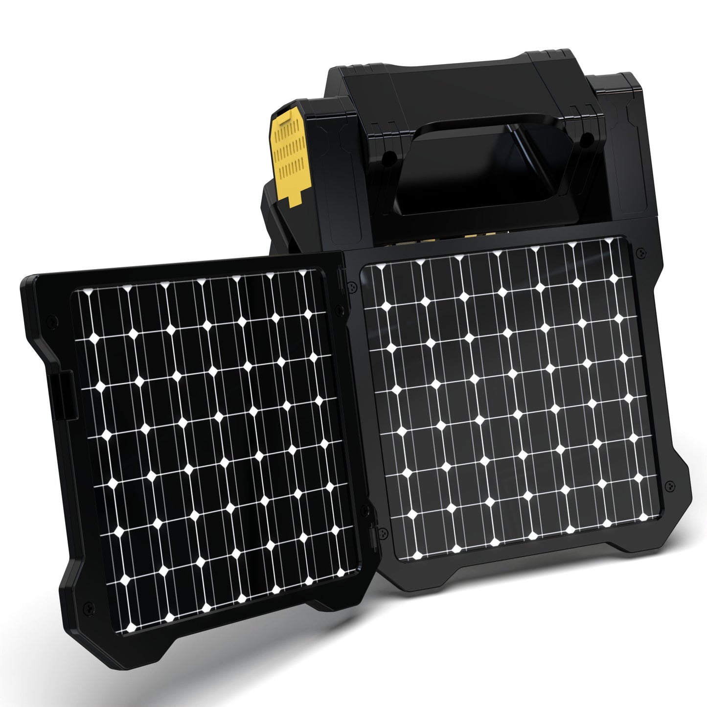 Unisex Tragbarer Solar-Ventilator mit USB-Ladefunktion Brehn