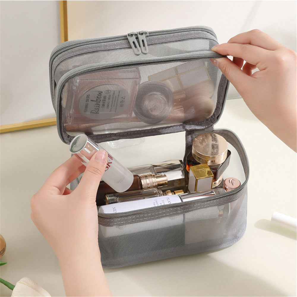 Stilvoller doppelter Kosmetik-Organizer Brehn
