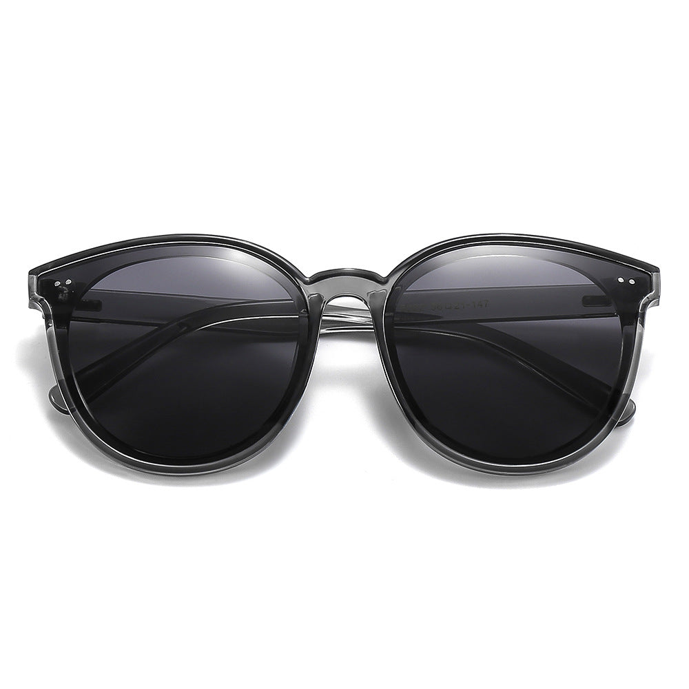 Damen Modische Sonnenbrille mit großem, elegantem Rahmen Brehn