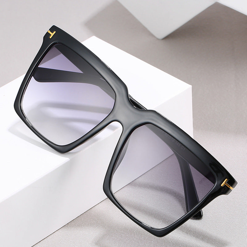 Oversized Quadrat Sonnenbrille Brehn
