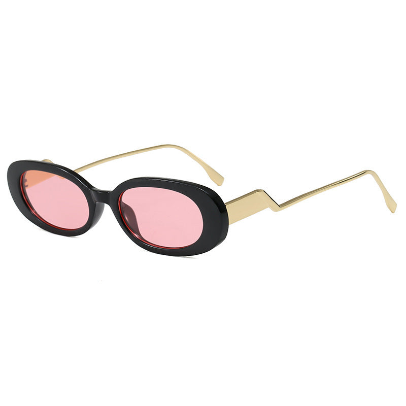 Damen retro-inspirierte Sonnenbrille mit zeitgemäßem Design und markantem Rahmen Brehn