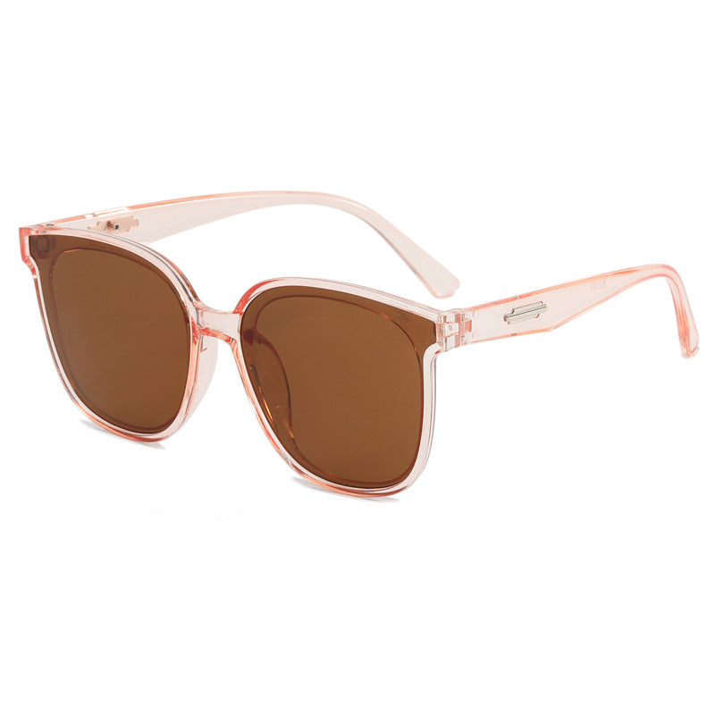 Damen modische oversized Sonnenbrille mit kombiniertem Rahmen Brehn