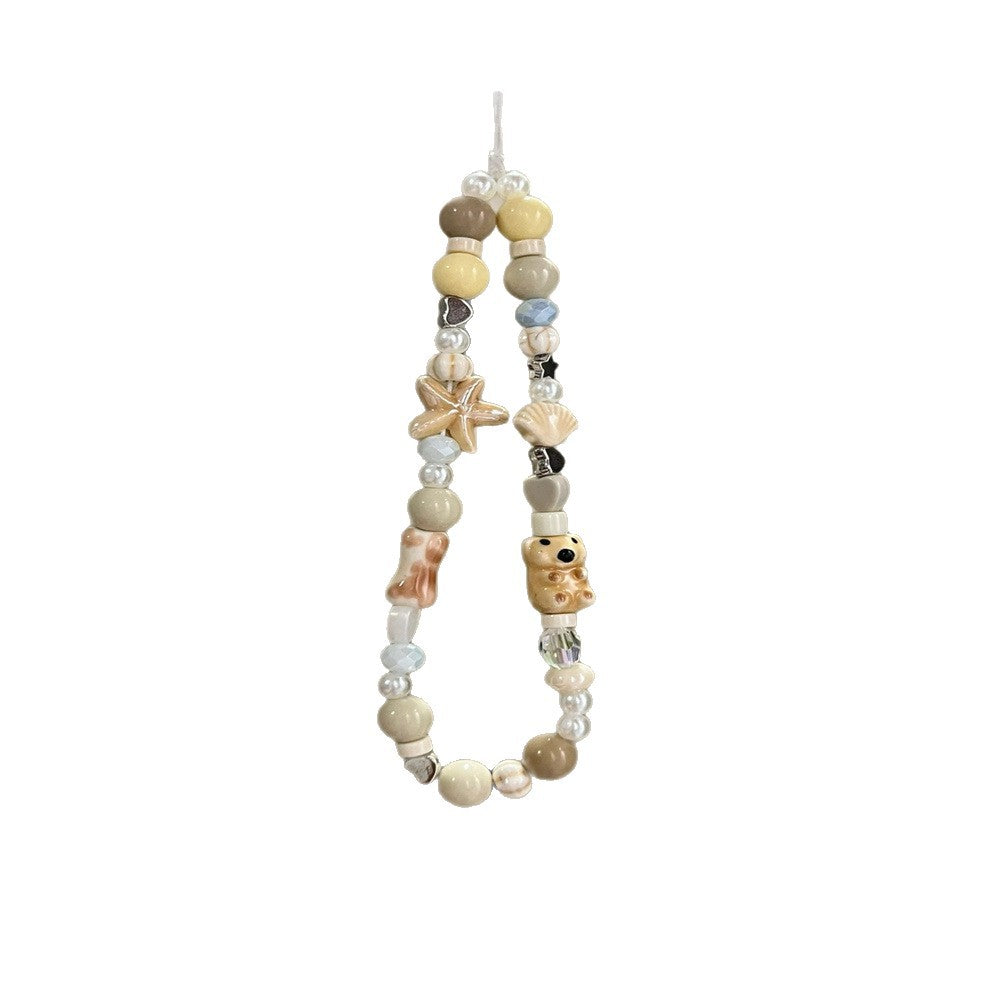 Handgemachte Perlen Charm Brillenband Brehn