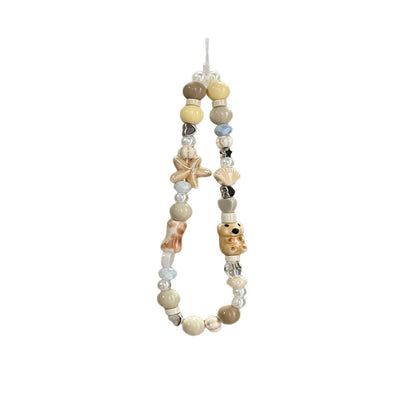 Handgemachte Perlen Charm Brillenband Brehn