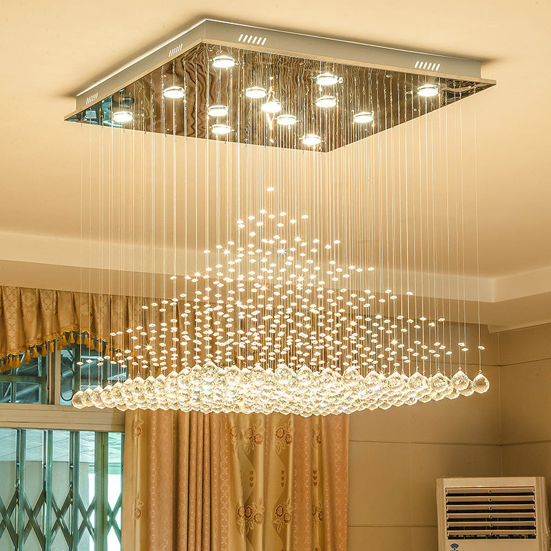 Moderne LED Kristall-Kronleuchter