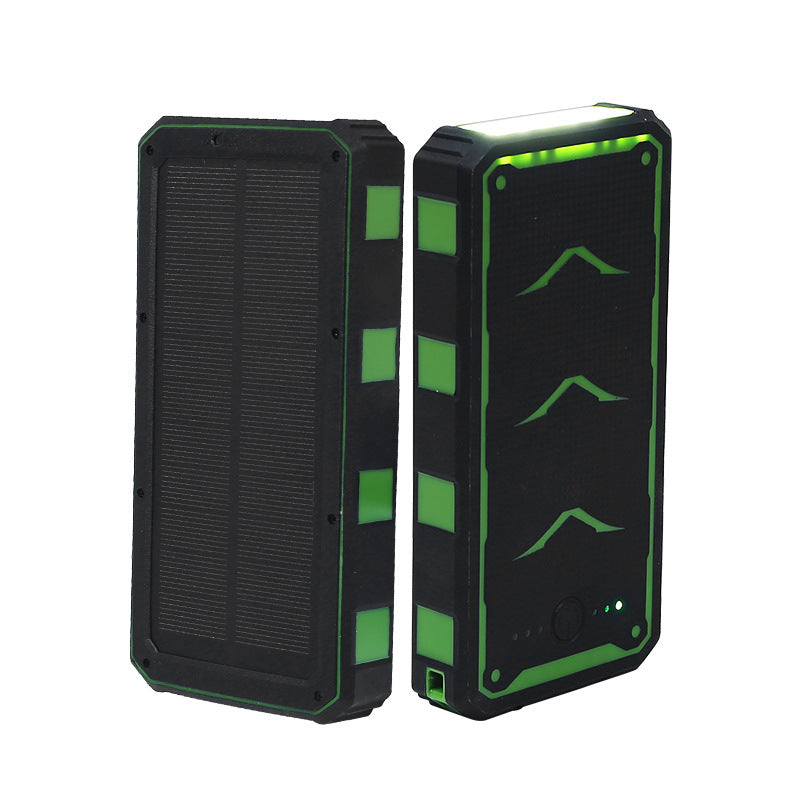 Solar Powerbank mit Robustem Design und Hoher Kapazität Brehn