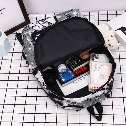 Urban Graphic Print Rucksack Brehn