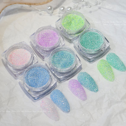 Nagelkunst Glitzerpulver Set