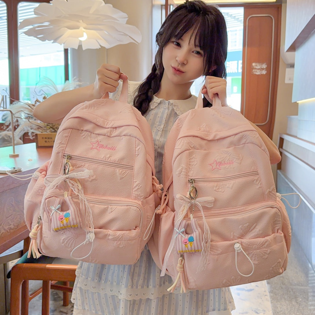 Stylische Texturierte Rucksack Brehn
