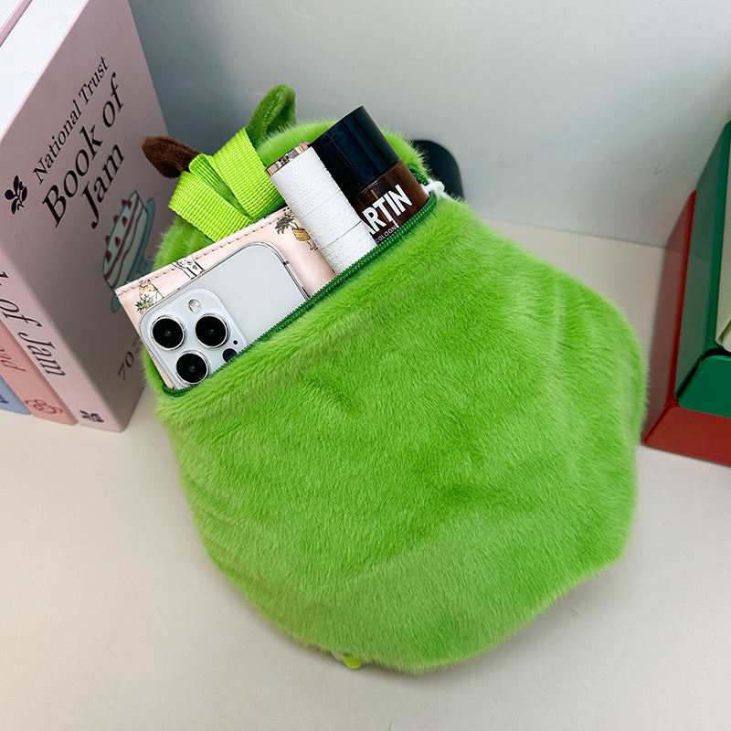Plüsch Tier-Rucksack mit Avocado-Design Brehn