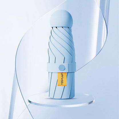 Damen UV-Schutz Falt-Regenschirm mit innovativem Mechanismus Brehn