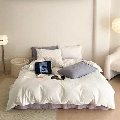 Premium-Baumwollperkal-Bettgarnitur mit Wendefunktion und extraweichem Finish