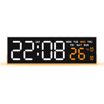 Digitaler Multifunktionaler LED-Wecker mit Temperatur- und Wochentagsanzeige Brehn
