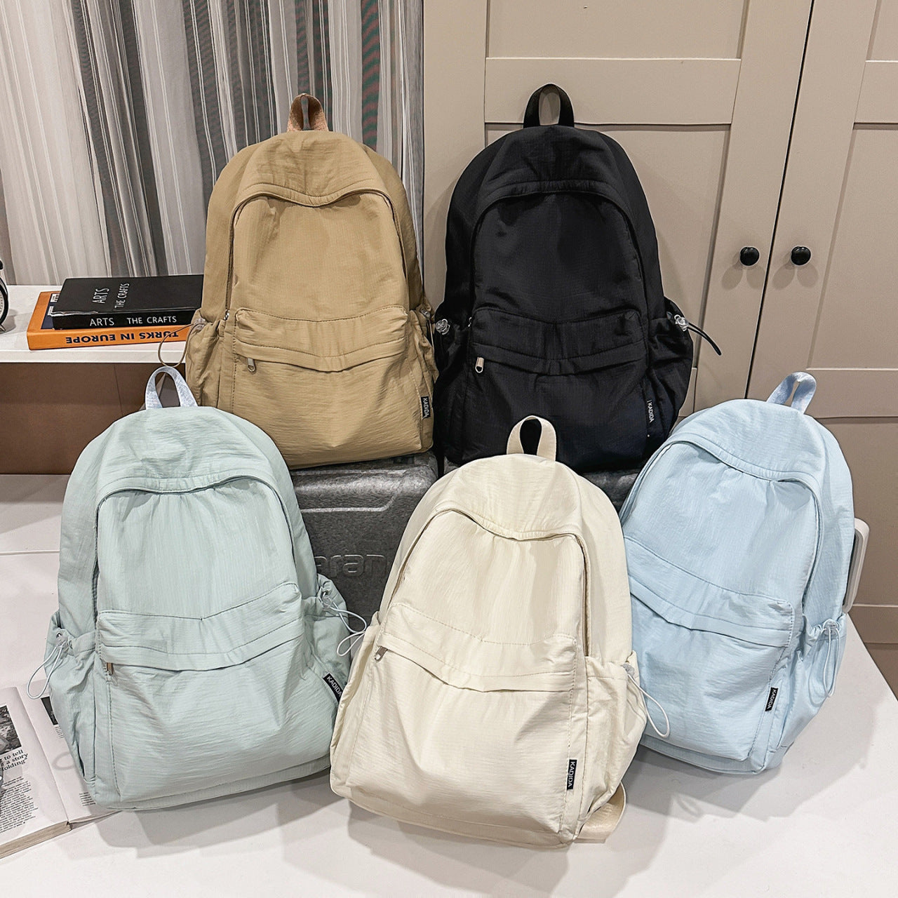 Sportlicher Rucksack mit Praktischen Seitentaschen Brehn