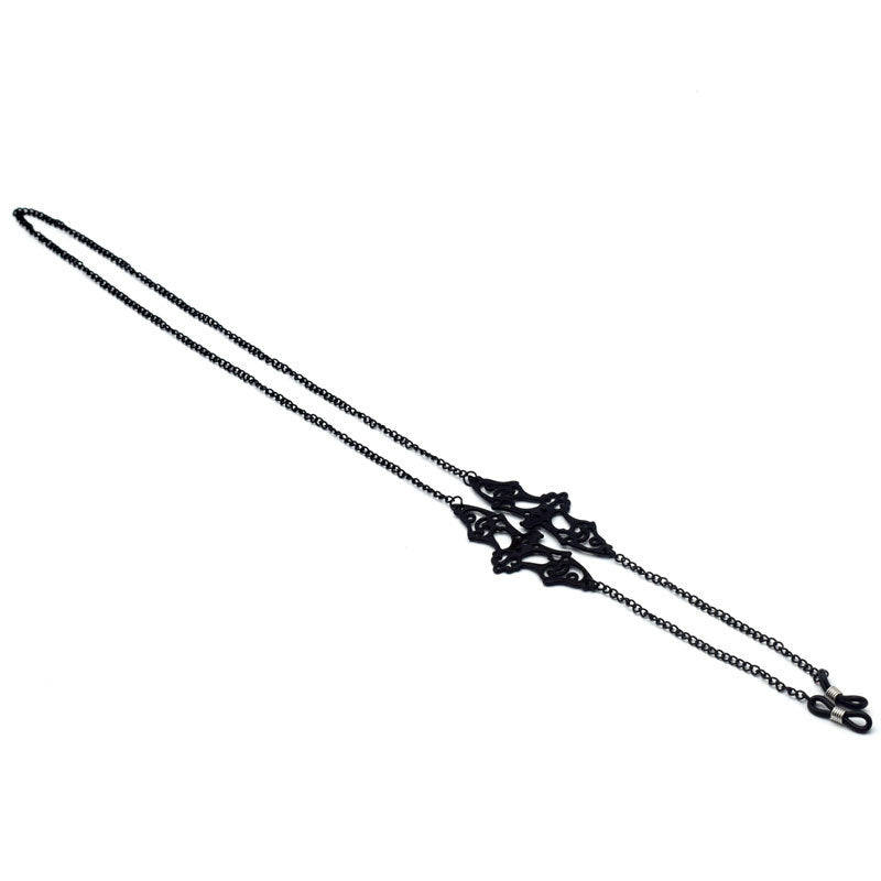 Künstlerische Metall-Brillen-Kette Brehn