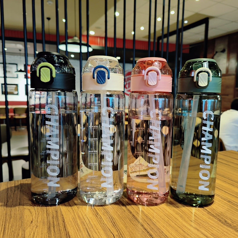 Damen Hochwertige Trinkflasche mit innovativem Verschlussmechanismus Brehn