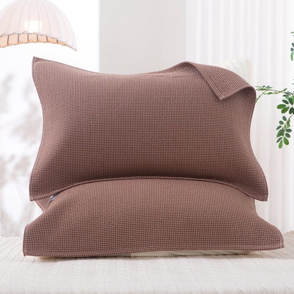 Damen Kissenbezug mit filigranem Blumenmotiv Brehn