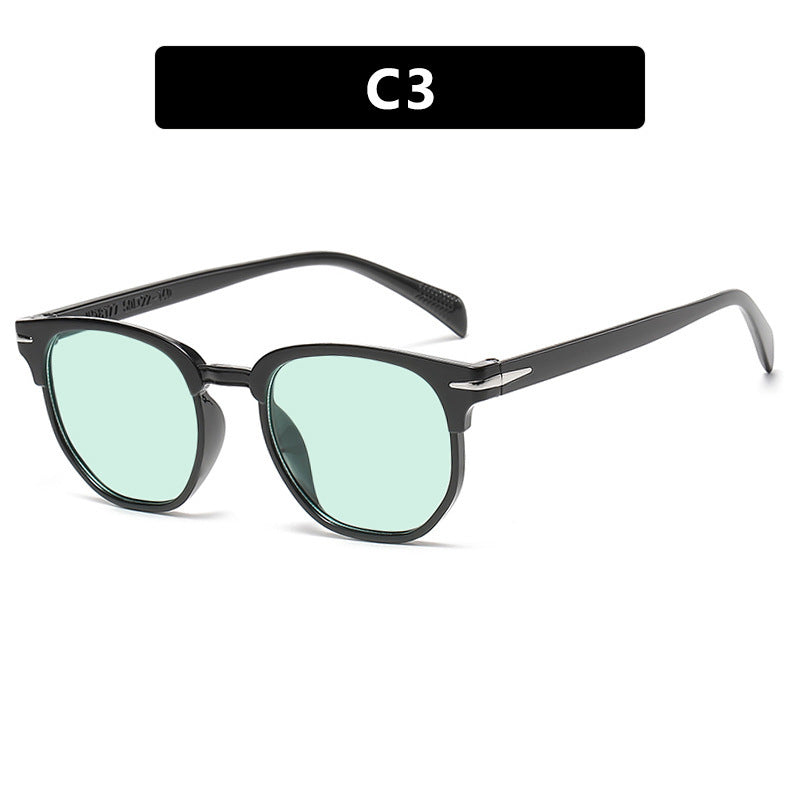 Damen geometrische Sonnenbrille mit luxuriösem Rahmen Brehn