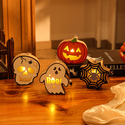 Gruselige LED-Kerze im Totenkopf-Design Brehn