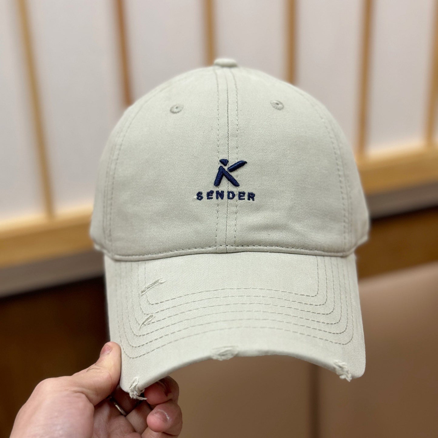 Männer Casual Distressed Baseball Cap Brehn 1784270777