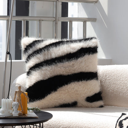 Rechteckiges Zierkissen mit Bouclé‑Tweed‑Struktur Brehn