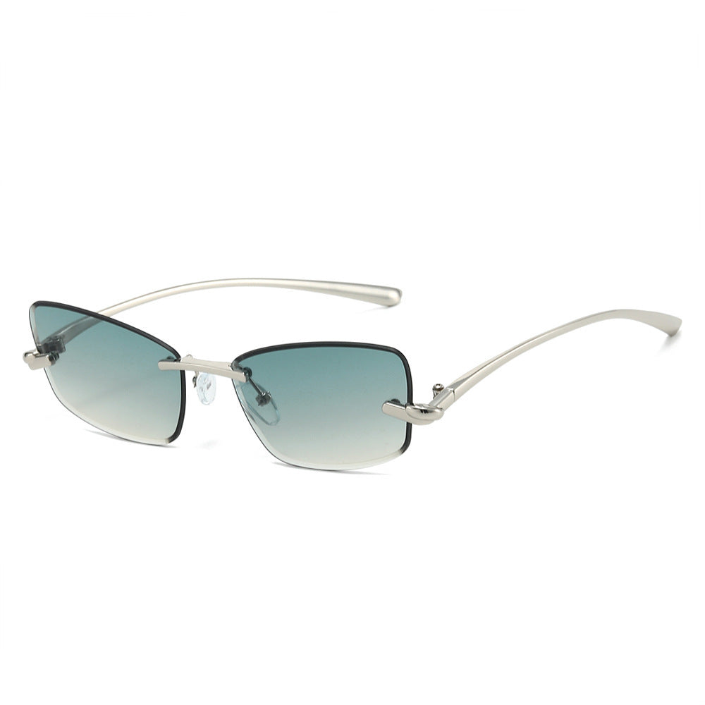 Luxuriöse Sonnenbrille mit weitem Rand Brehn