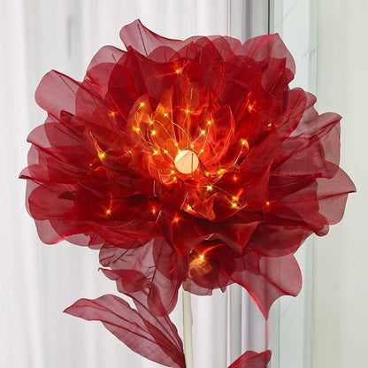 Dekorative LED Blumen Wandkunst