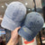 Herren Distressed Denim Baseballkappe Brehn 1784188308