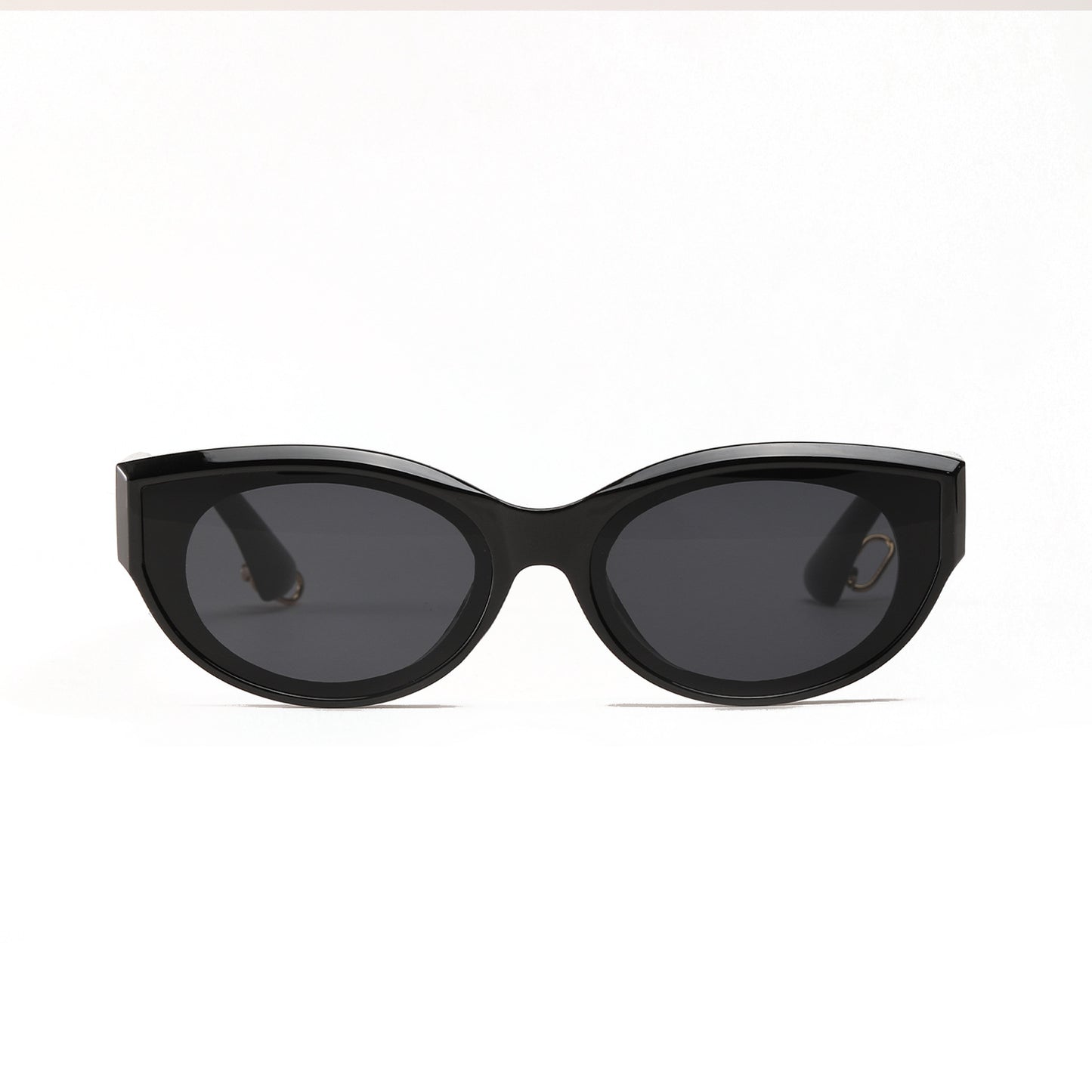 Damen modische Sonnenbrille mit transparentem Rahmen und UV-Schutz Brehn