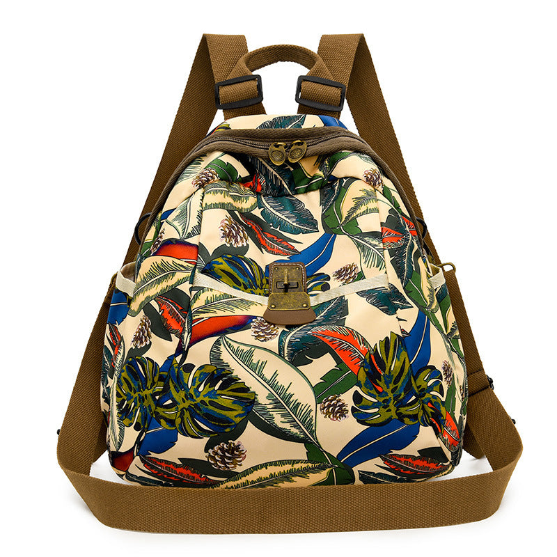 Trendiger Grafikdruck-Rucksack Brehn