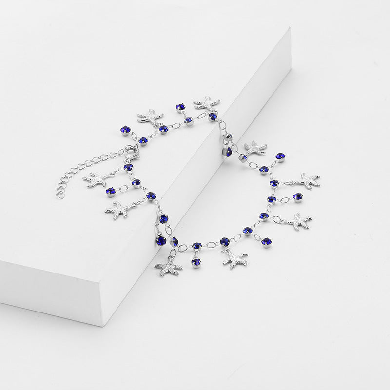 Seestern Charm Fußkette Brehn