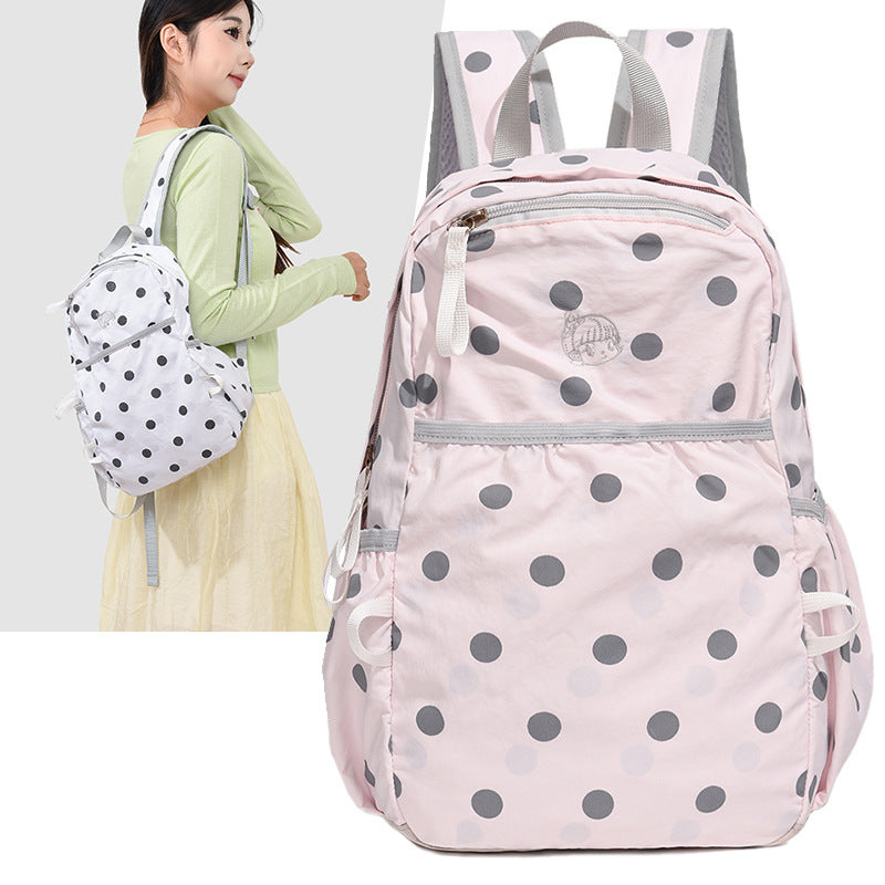 Stilvolle Punkte-Rucksack Brehn