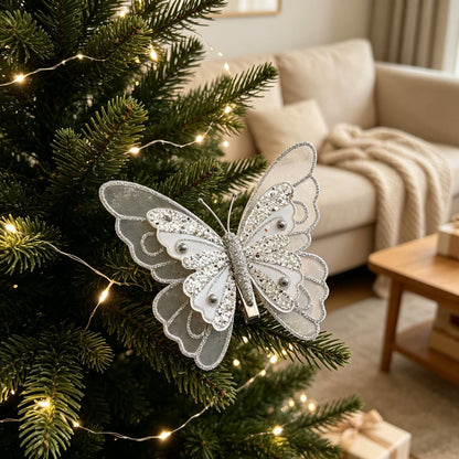 Dekorative Schmetterlingsanhänger für Weihnachtsbaum