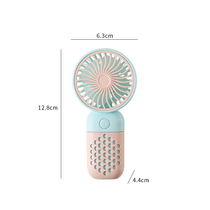 Damen Tragbarer Handventilator mit Sprühfunktion Brehn