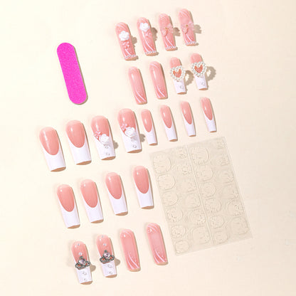 Luxuriöses dekoratives 3D-Nagelkunst-Set Brehn