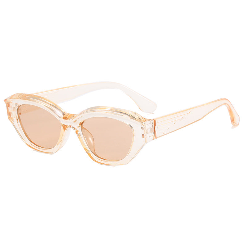 Damen modische Sonnenbrille mit futuristischem Design Brehn
