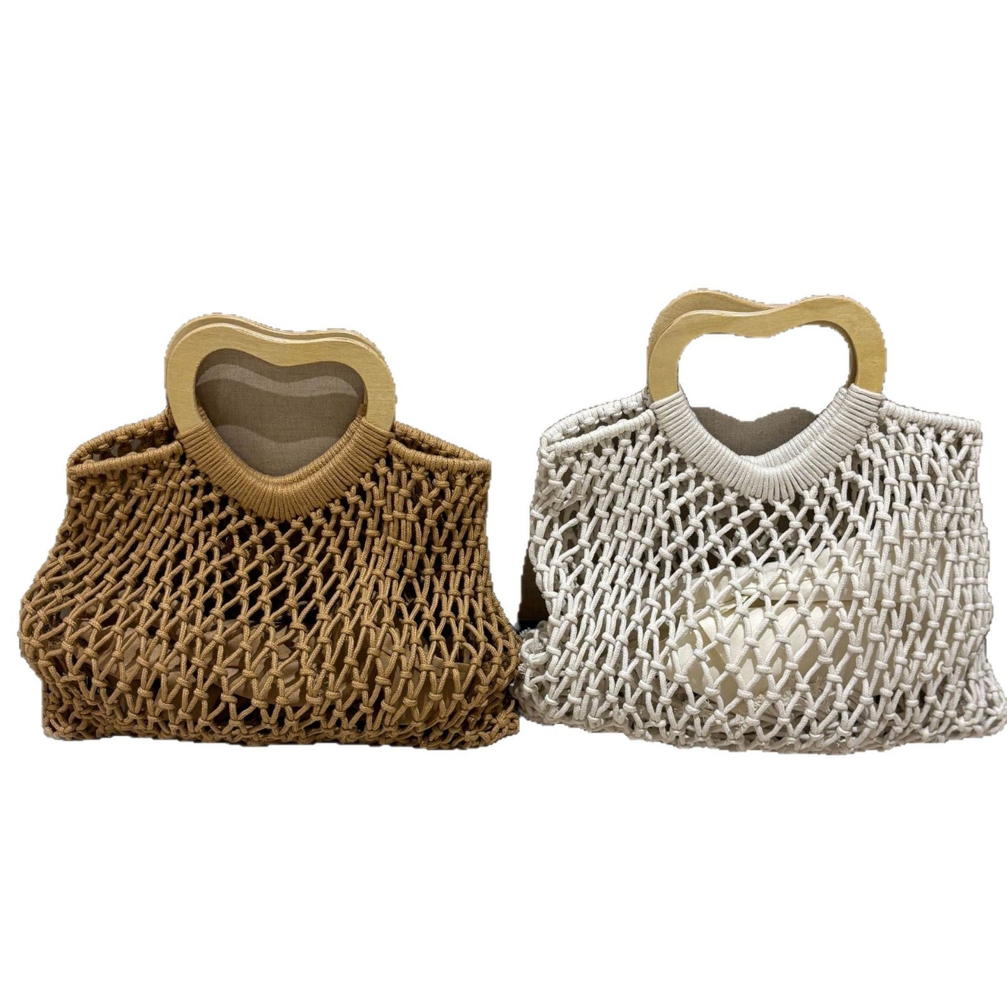 Stylische Handtasche mit Herzförmigem Griff Brehn